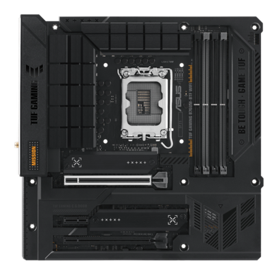 Материнская плата ASUS TUF GAMING B760M-BTF WIFI, LGA1700 4xDDR5 4xSATA3 3xM.2 RAID HDMI DP mATX