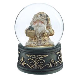 GAEM Фигурка декоративная "Дед Мороз" в стекл шаре, D 6.5 см, L6 W6 H8,5 см, 2в.