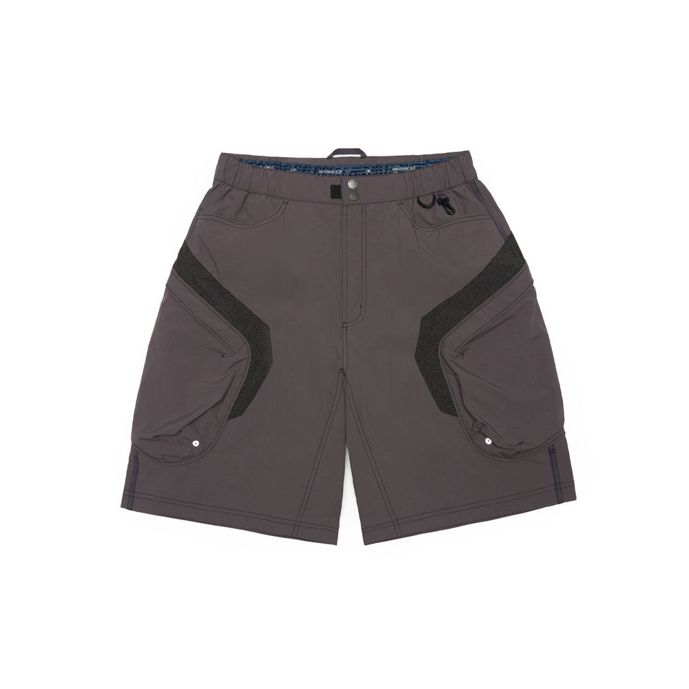 Шорты Nothomme Blue Ridge Patchwork Shorts "Purple Gray"