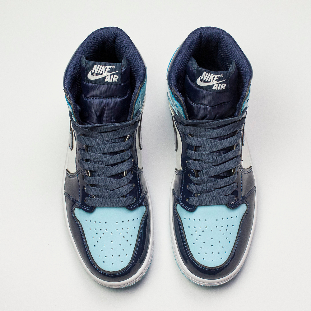 Кроссовки Nike Air Jordan 1 Wmns UNC Patent