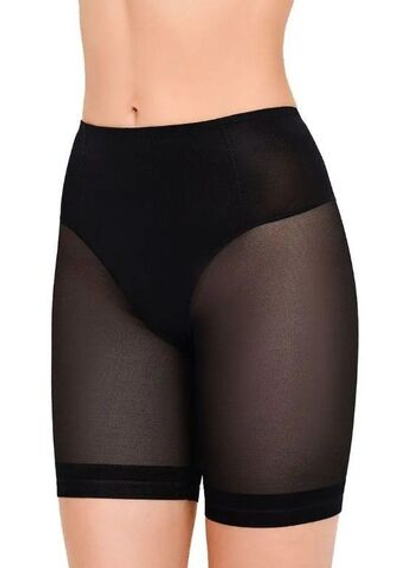 Трусы-шорты с завышенной линией талии Secrets (Размер: XL) (Цвет: черный)