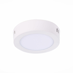 ST112.542.06 Светильник настенно-потолочный Белый LED 1*6W 4000K 370Lm Ra80 120° IP20 D110xH28 90-265V