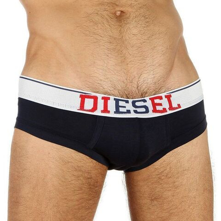 Мужские трусы брифы Diesel Red-Blue Letters Brief Navy