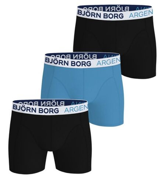 Мужские спортивные боксеры Björn Borg Cotton Stretch Argentina 3P - multicolor