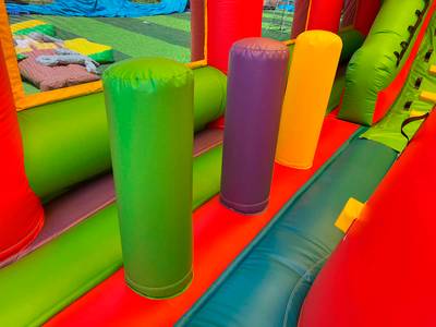 Коммерческий надувной батут «Страна Сафария 3» 10*6*6 м