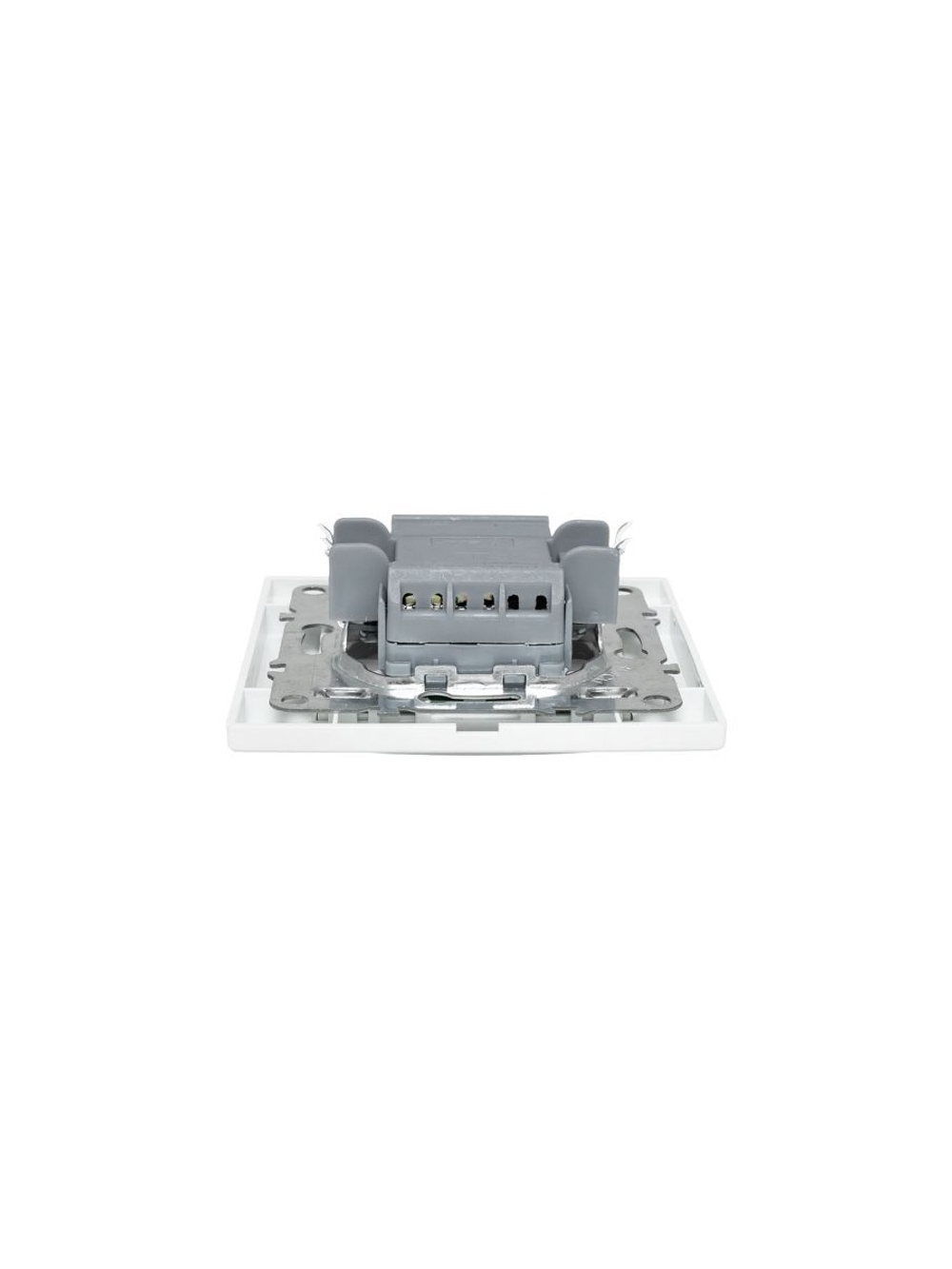 Выключатель 1-кл. СП Минск 10А IP20 бел. Basic EKF ERV10-021-10