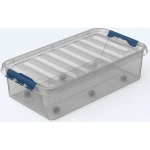 Ящик подкроватный с крышкой Профи комфорт 35л на колесах (комплект 5 шт)