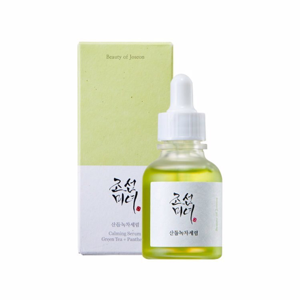 Сыворотка для лица с экстрактом зеленого чая и пантенолом BEAUTY OF JOSEON Calming Serum Green Tea + Panthenol 30 м