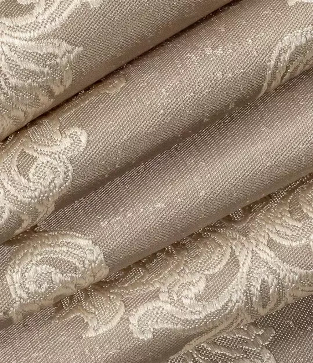 Ткань "Даймонд" Серо-золотой