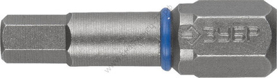ЗУБР ЭКСПЕРТ HEX 3, 25 мм, 2 шт., Торсионные биты (26017-3-25-2)