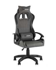 Кресло спортивное TopChairs Wyvern серо-черный