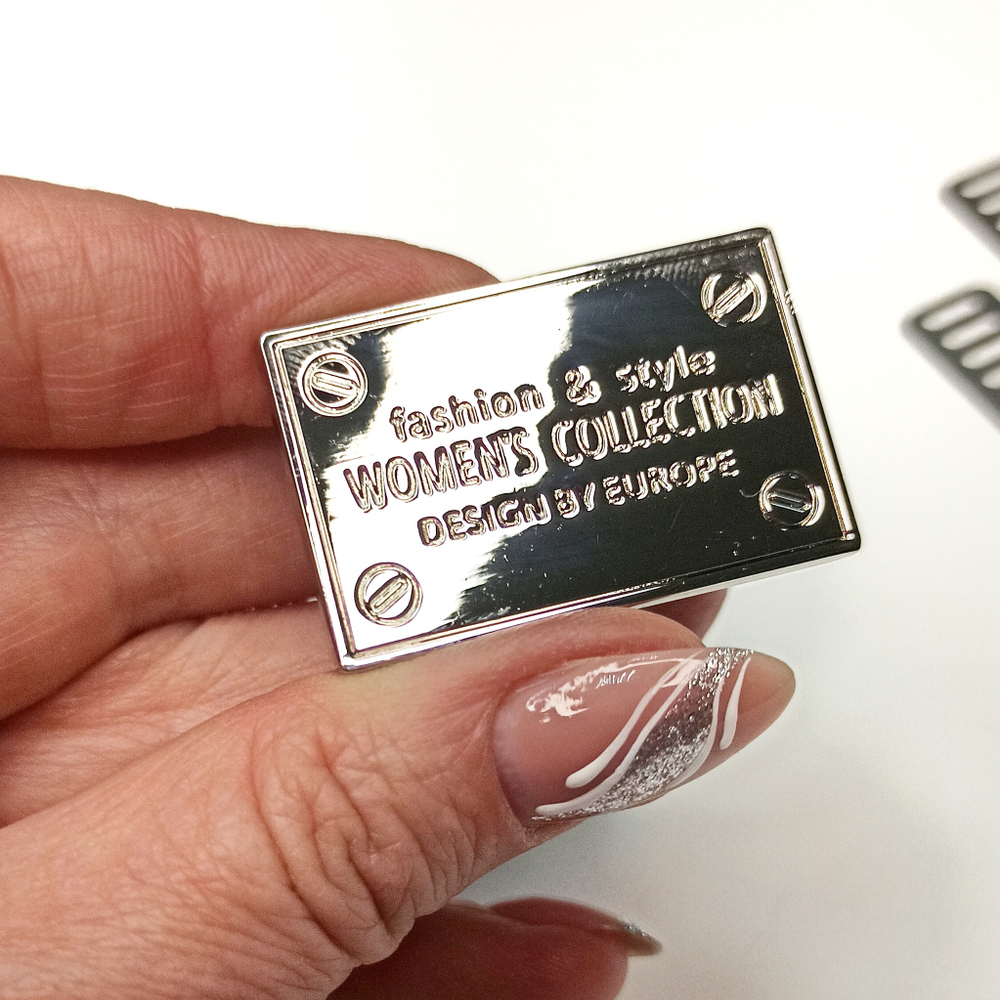 Украшение 38*25 серебро