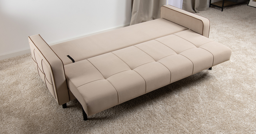 Диван кровать Черри, Бежевый