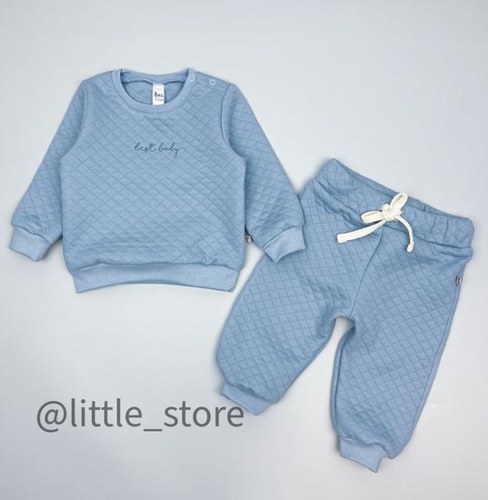 Комплект из капитония утепленный "Bunny" Голубой