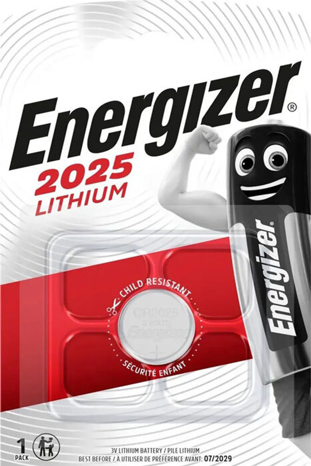 Батарейка Energizer Lithium CR2025 x1шт