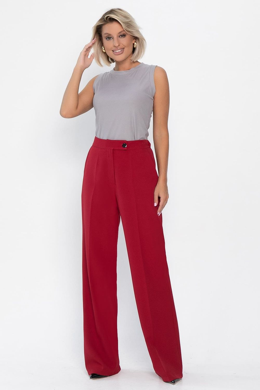 Брюки Брайн (бордо) Б14107-33М LT Collection