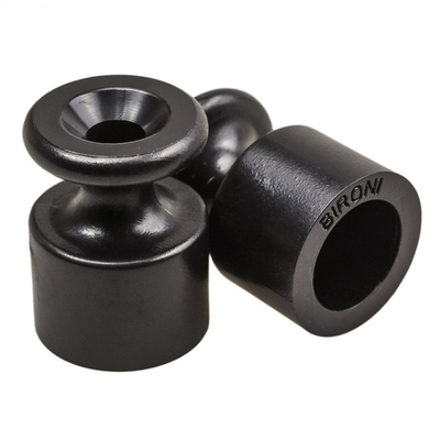 Изолятор для наружного монтажа, пластик, цвет черный (10 шт/уп) B1-551-23-10