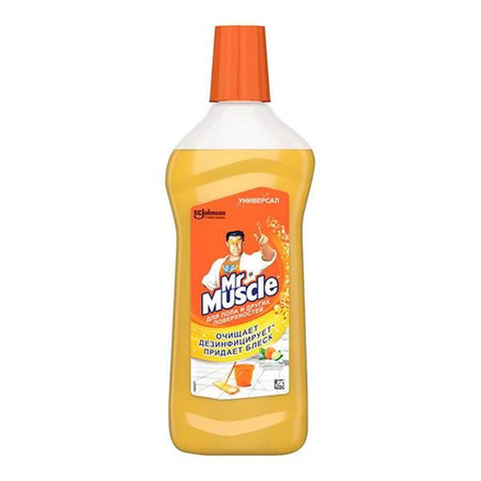 Mr. Muscle 500мл. Ср-во д/мытья пола и др. поверх-ей Цитрусовый коктель