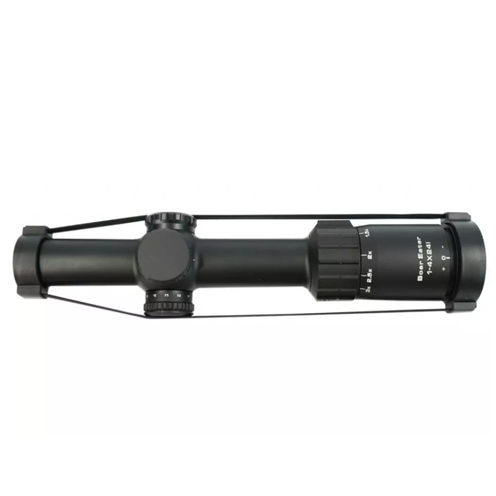 Оптический прицел Nikko Stirling Boar Eater 1-4x24 сетка 4А, 30мм, подсв. красным, азотозап.