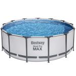 Каркасный бассейн Bestway Steel Pro 5618W (396х122, карт. фильтр, лестница, тент)