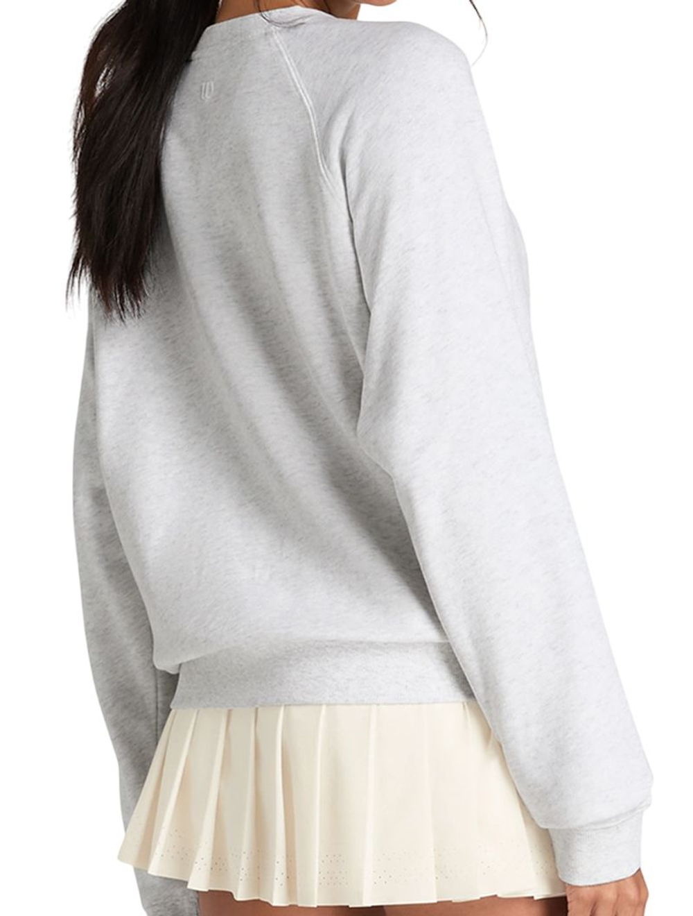 Женская теннисная куртка Wilson Classic Crew - cloud heather