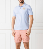 поло miguel La Martina - голубой(CCMP01 PK001)