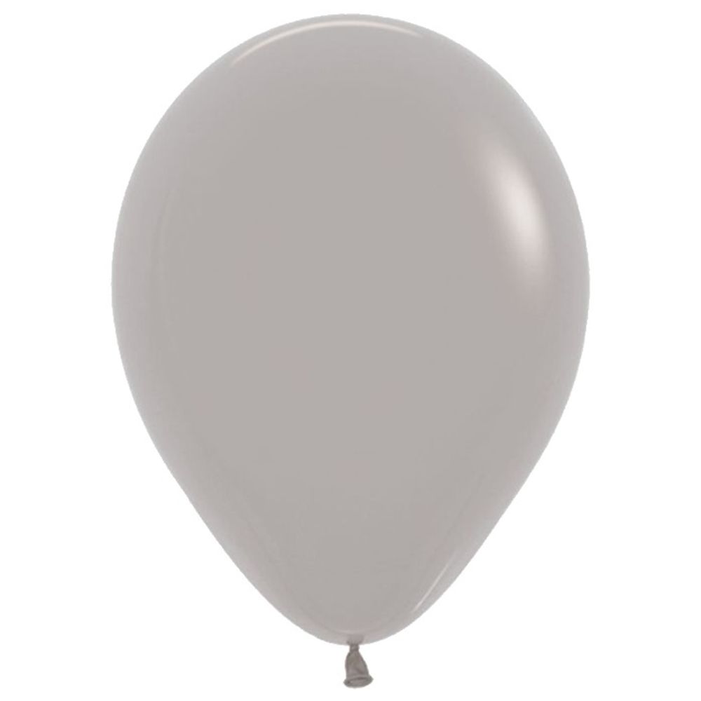Воздушные шары Sempertex, цвет 081 пастель, серый, 50 шт. размер 12&quot;