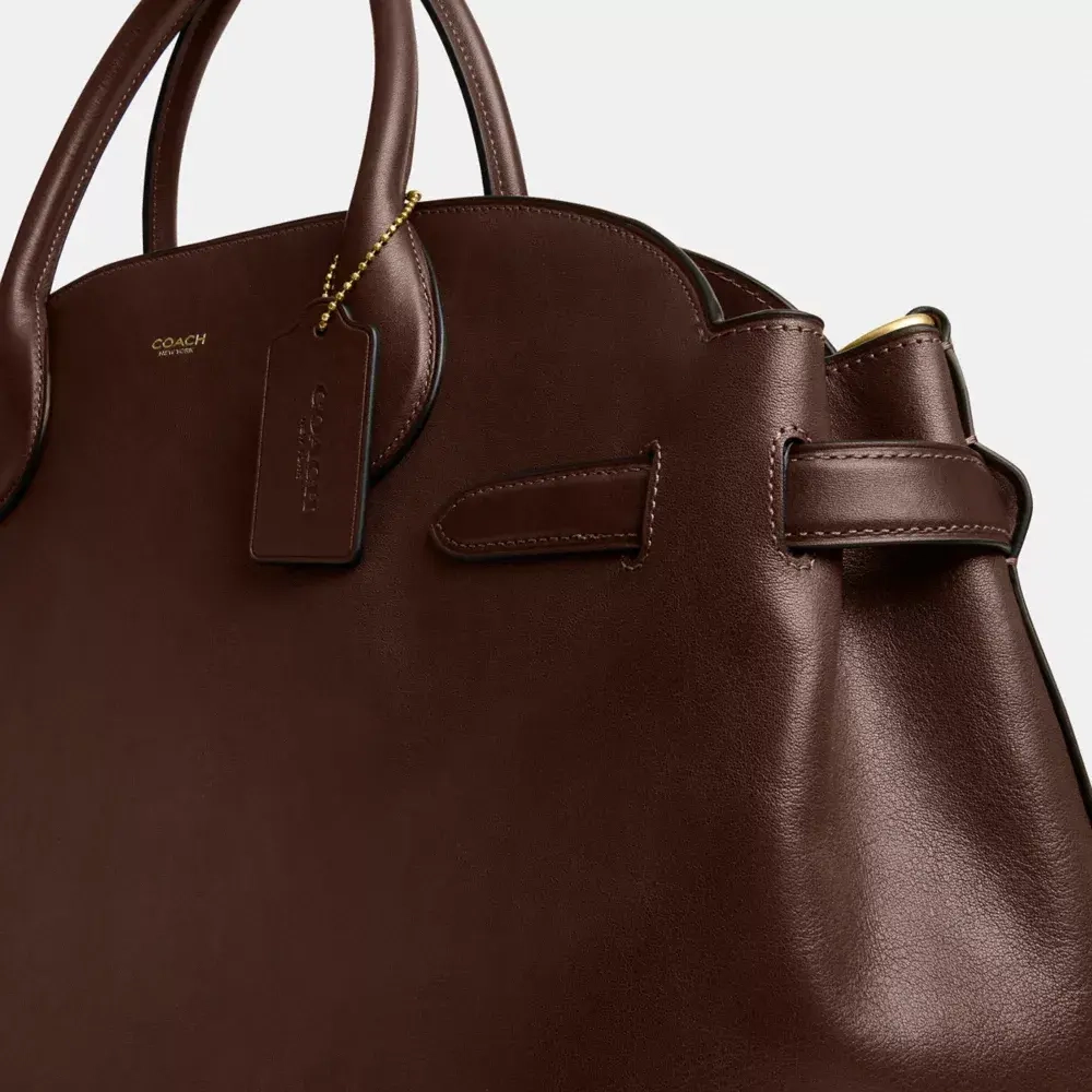 COACH СУМКА EMPIRE 48, ТЕМНО-КОРИЧНЕВЫЙ