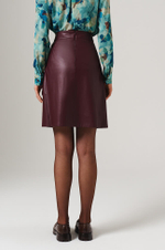 4864 Юбка женская (шоколадный)