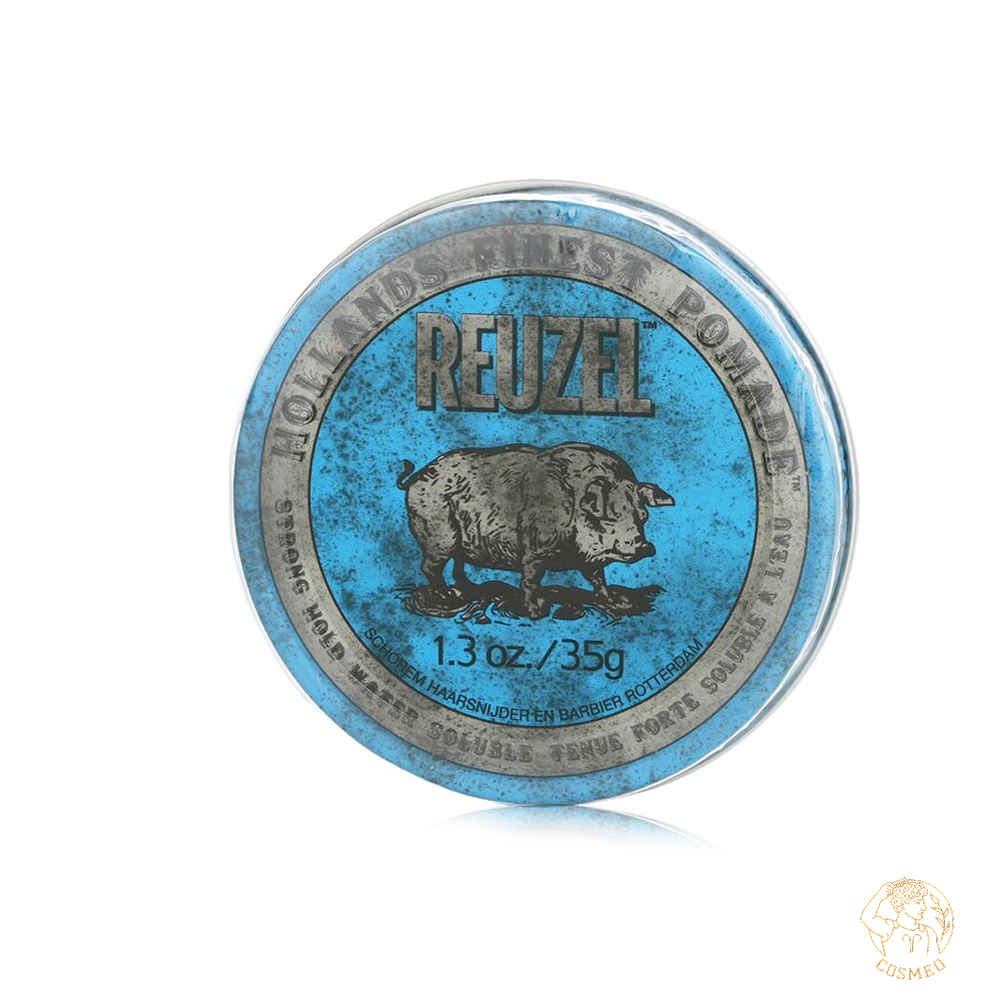 Reuzel Blue Strong Hold синяя помада Piglet - водник