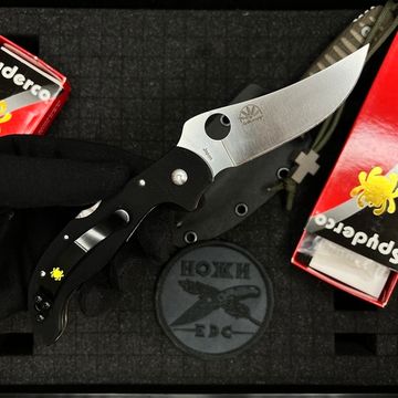 Раритетный складной нож Spyderco PERSIAN FOLDER™ 2 G-10 C132GP
