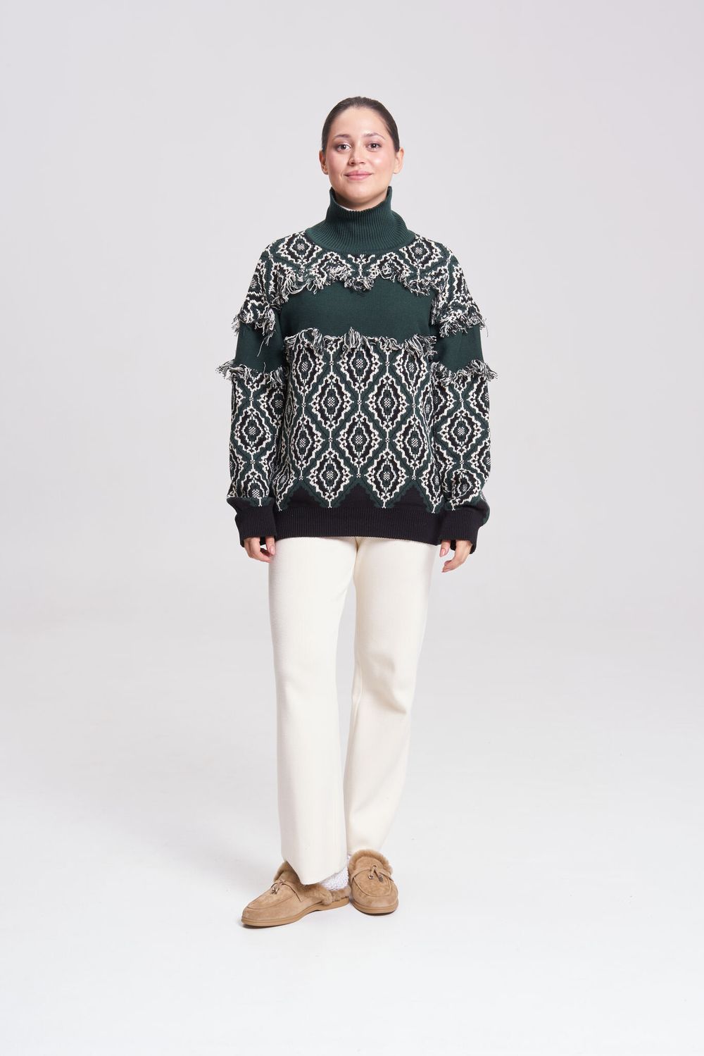 Купить Свитер Idel зеленый Свитер Idel зеленый