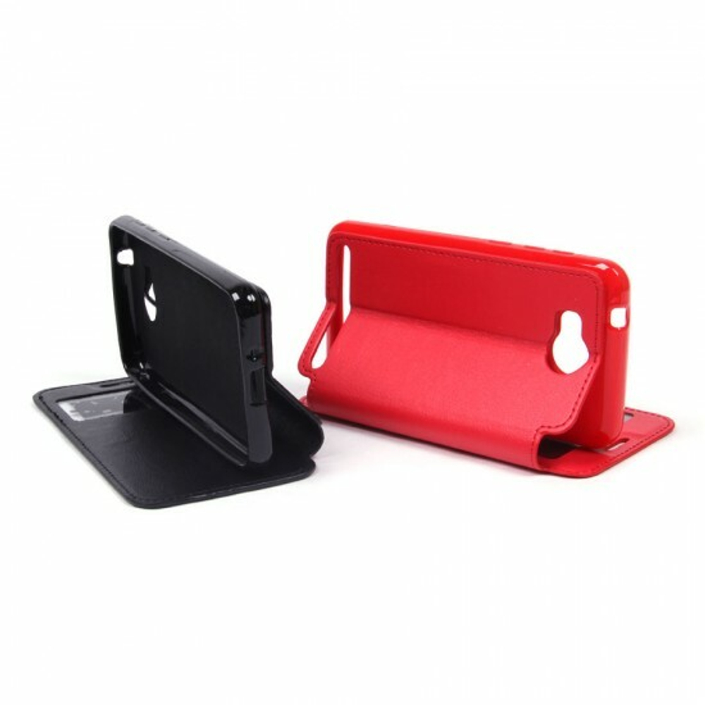 Чехол-книжка с магнитом для Huawei Y3 II, 007174-2 Красный