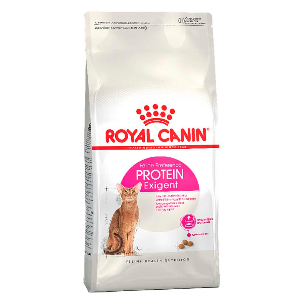 Royal Canin корм для кошек, привередливых к составу, с курицей (Exigent Protein)