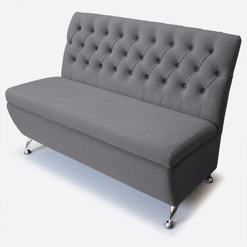 NEW! Диван прямой "Форма" Dream Grey (серый) 120 см