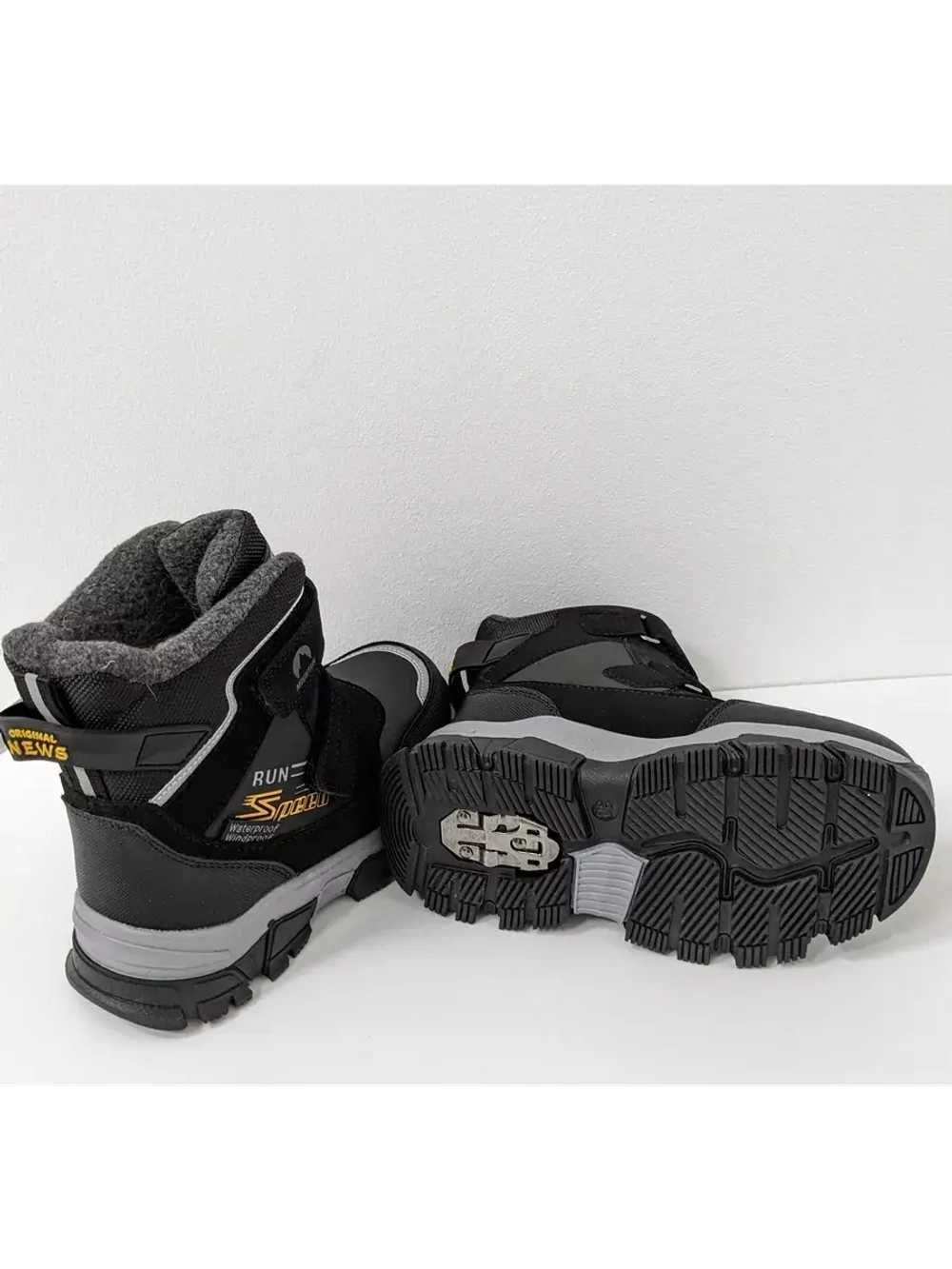 Детские Ботинки Зимние с анти скольжением