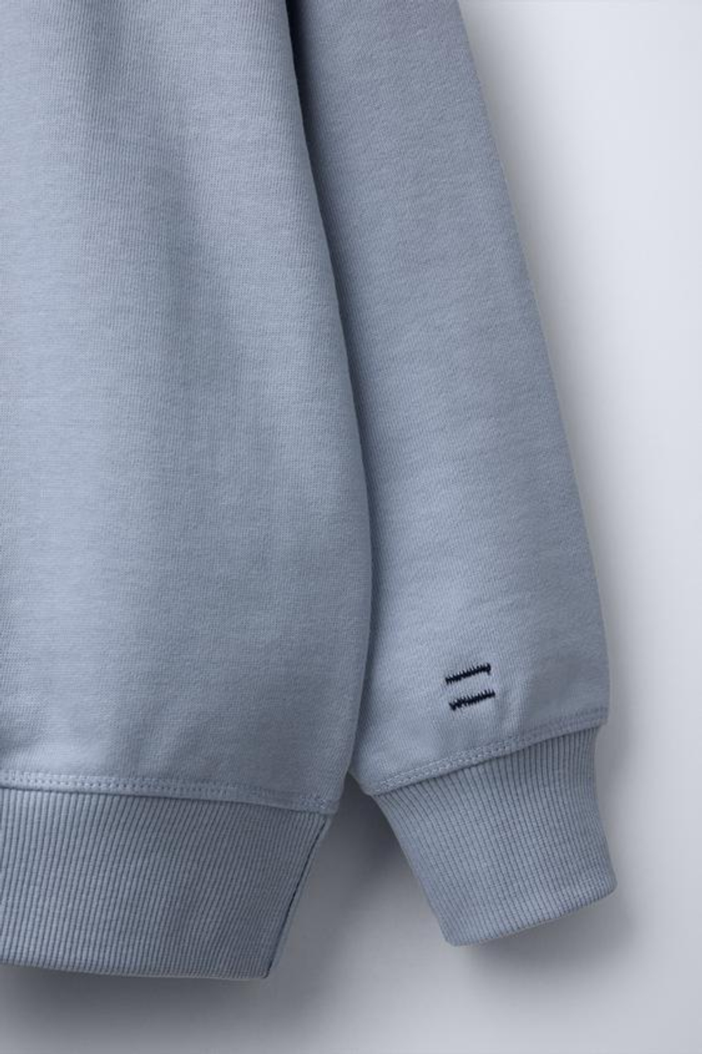 ZARA ОДНОТОННАЯ ТОЛСТОВКА, НЕБЕСНО-ГОЛУБОЙ