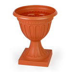 Вазон Олимпия 18л на высокой ножке, коричневый