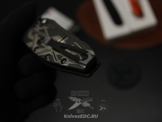 Нож складной Zero Tolerance 0562TiS110V с клинком из стали CPM-110V, рукоять титан