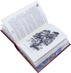 Стивенсон Р. Л. "Остров сокровищ", "Черная стрела". Подарочная книга в кожаном переплете
