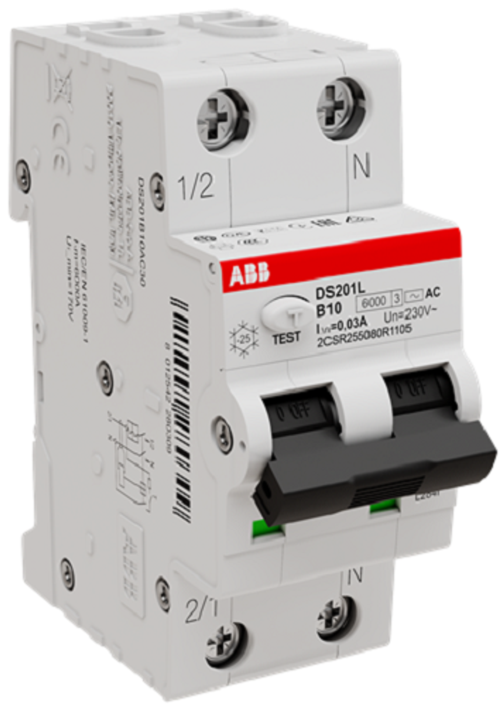 Автоматический выключатель дифф. тока (АВДТ)  ABB 2CSR255080R1324