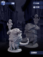 Жители Лесного Города миниатюр для настольных игр РНИ, DND