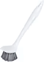Щетка для посуды «Гуд» с прямой ручкой (белый)