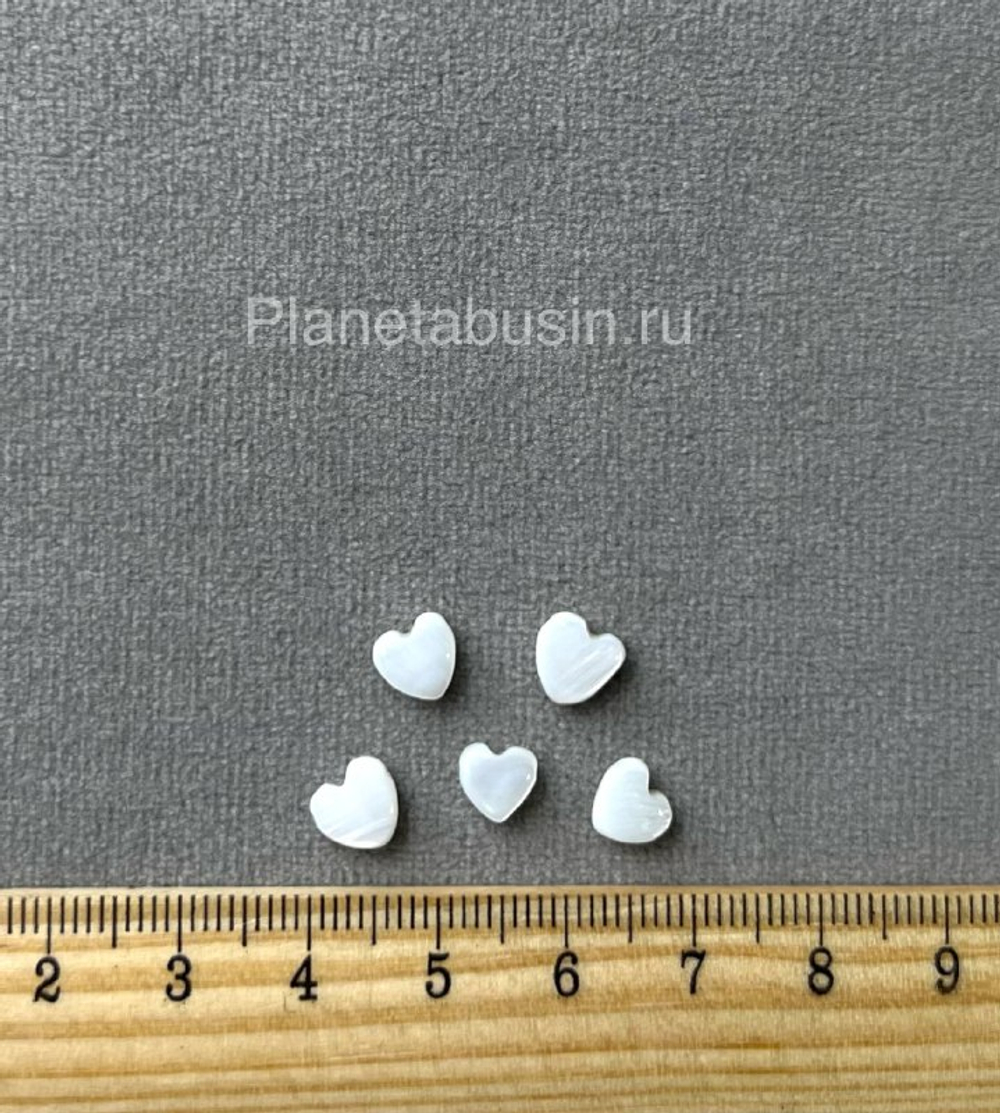 Перламутр в сердечках 1781