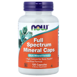 NOW Foods, капсулы с полным спектром минералов, 120 капсул