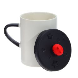 GAEM Кружка с крышкой, 400 мл, L12 W8,5 H14,5 см, 4в.