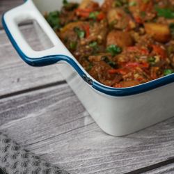 Блюдо прямоугольное 34*20 см h6,6 см 2290 мл с ручками   P.L. Proff Cuisine [1]