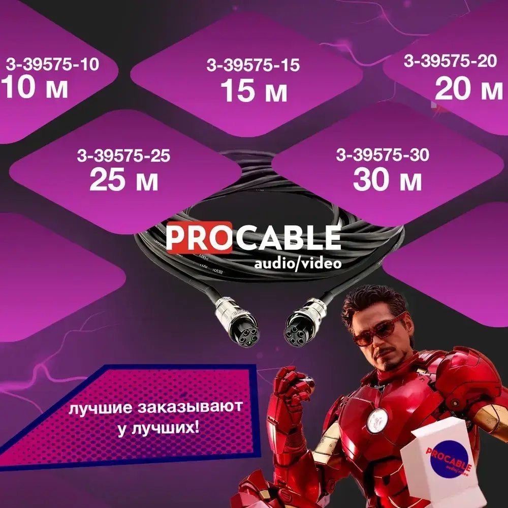 АВР/0.5 мм/5 пин/5 m Кабель управления для блока ABP, 0.5 мм, 5 PIN, 5 м.