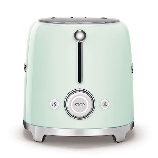 Тостер Smeg TSF01PGEU , Пастельный зеленый