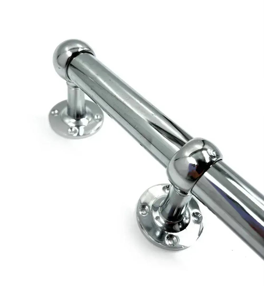 Держатель для трубы дистанционный проходной для 25 мм трубы 56мм - 2 шт.